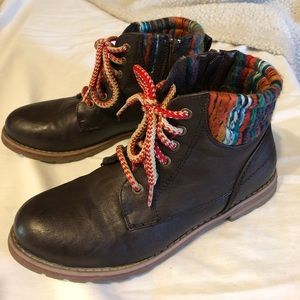 Patrizia by Spring Step Brown Booties